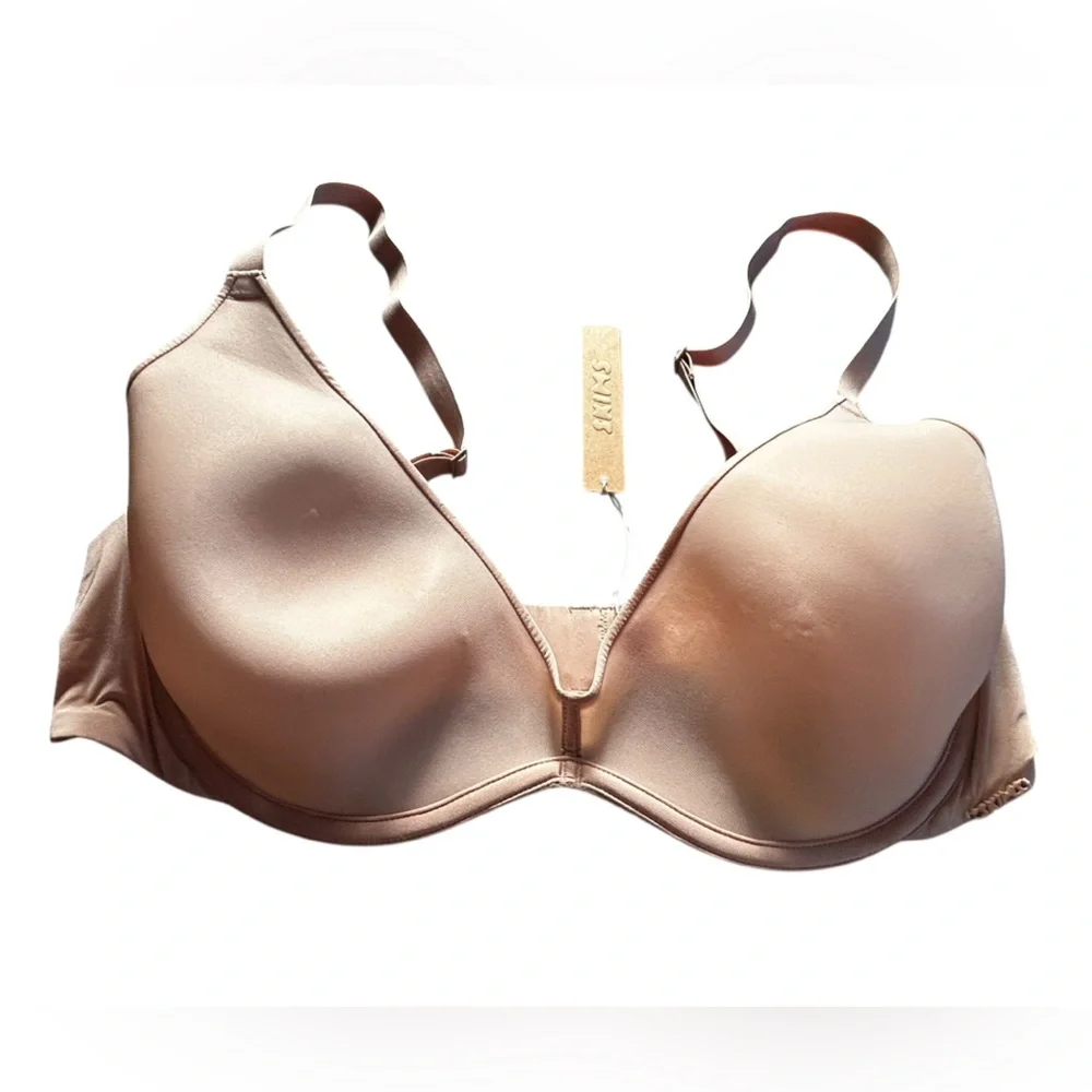 SKIMS weightless underwire scoop bra MICA size 40C NWT - Picture 4 of 9
